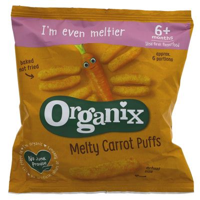 Organix | Crunchy Carrot Sticks | 20G