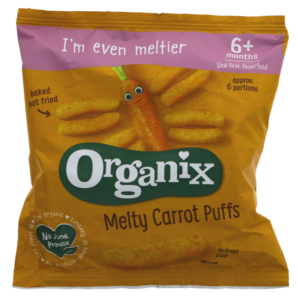 Organix | Crunchy Carrot Sticks | 20G