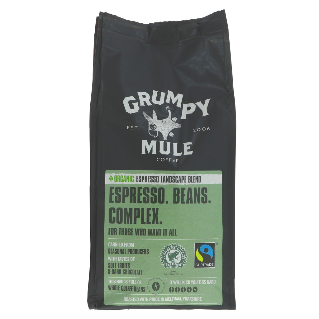 Grumpy Mule | Landscape Espresso Beans - Complex, Sweet and Complete | 227g