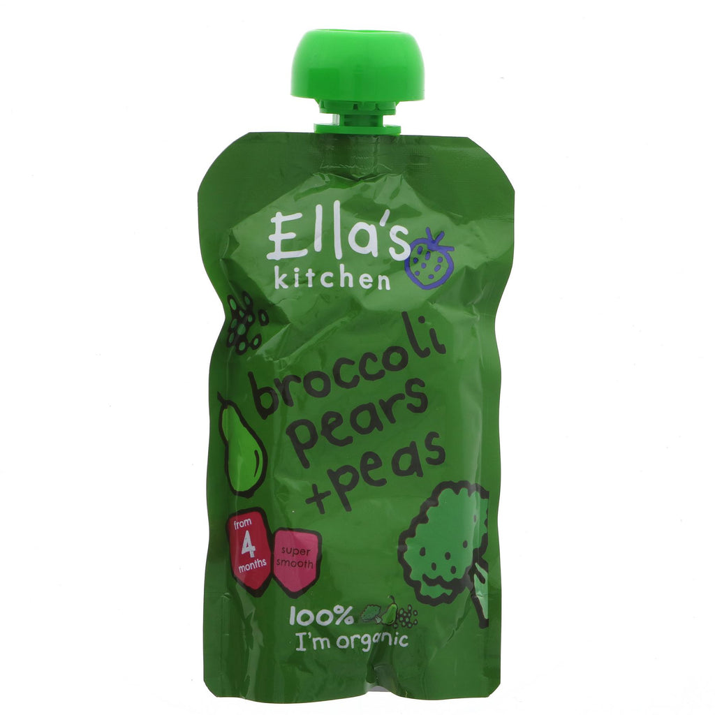Ella's Kitchen | Broccoli, Pear & Peas | 120g