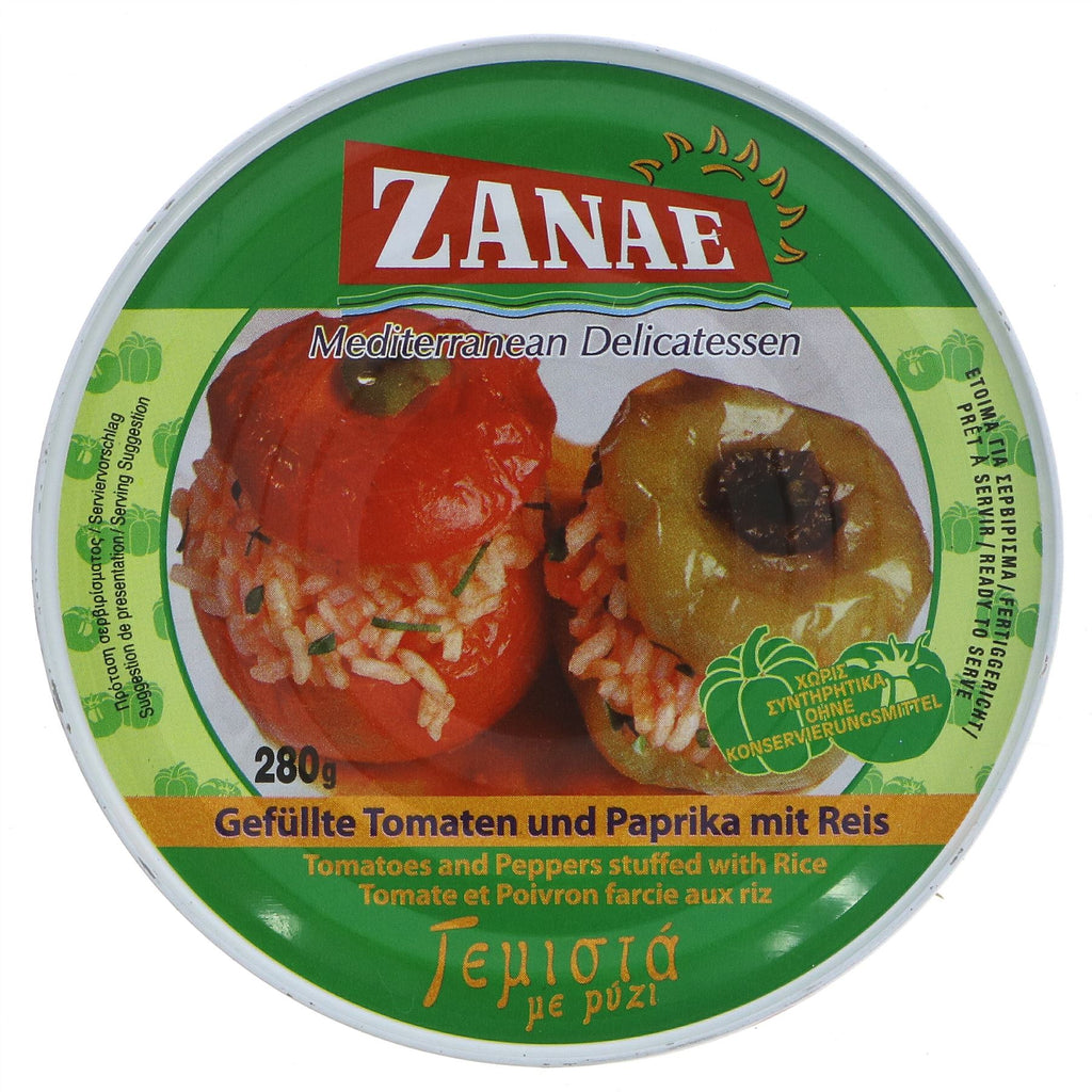 Zanae | Stuffed Peppers -tomato & Rice | 280G