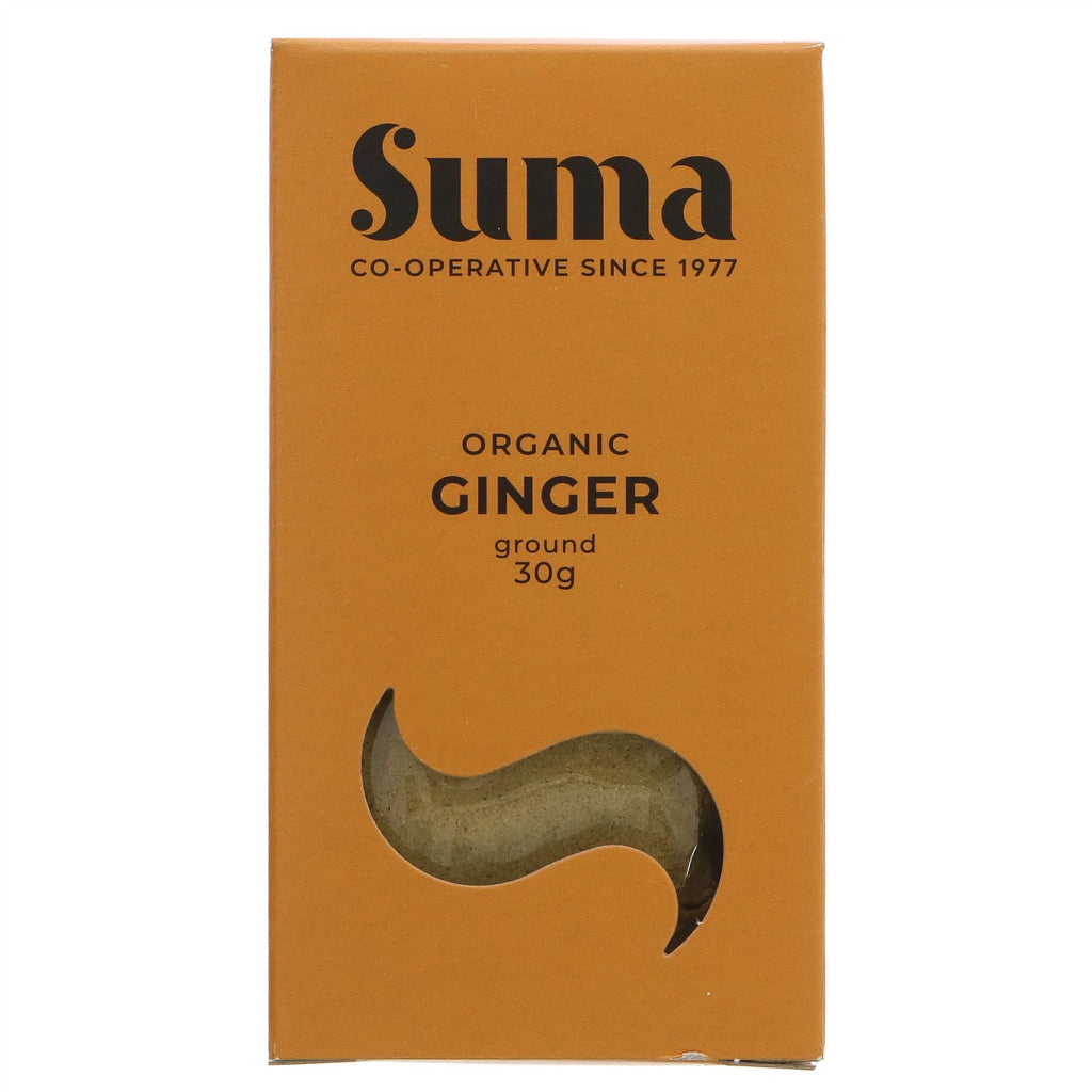 Organic ground ginger adds zing to baking, cooking & drinks! Vegan & full of flavor. May contain traces of nut.