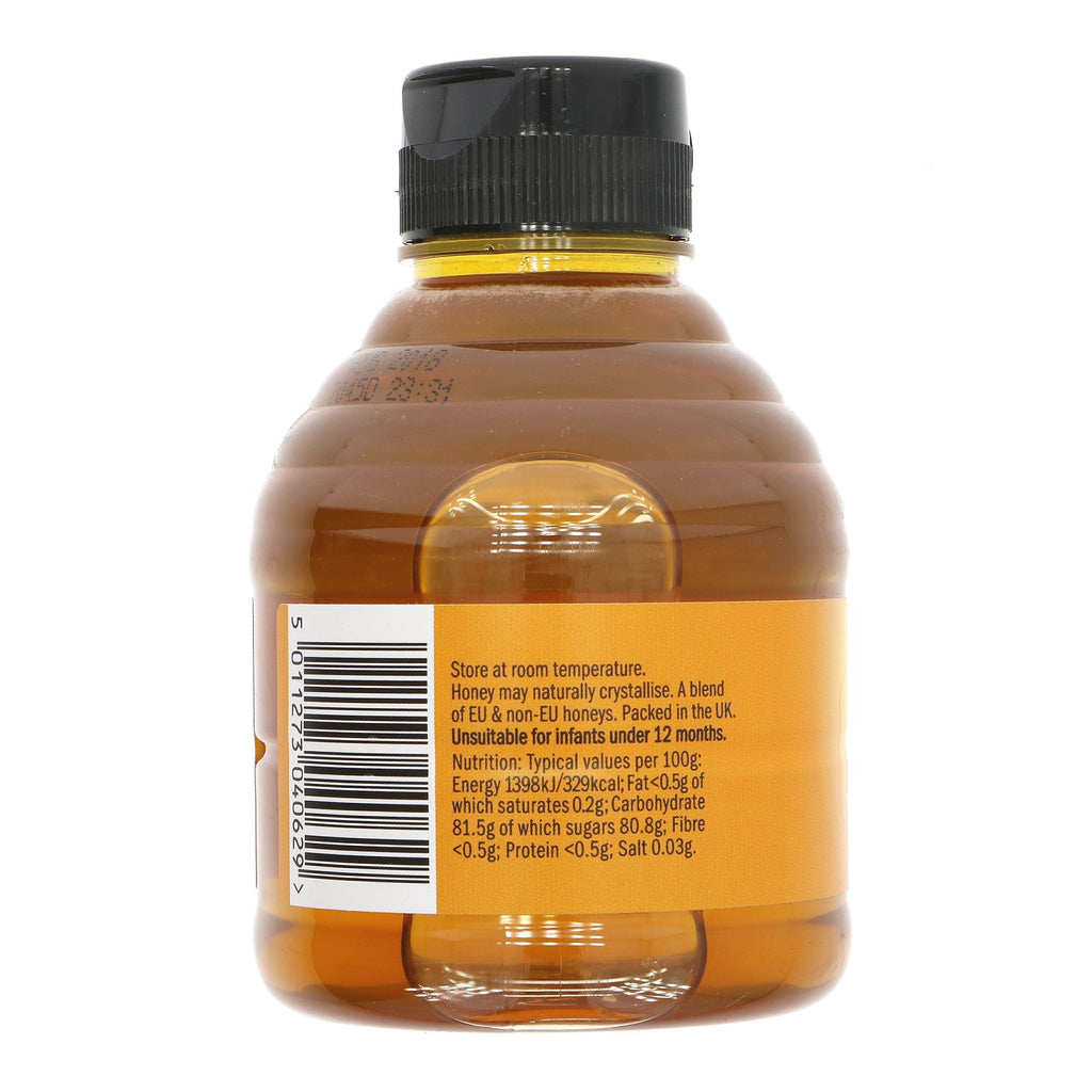 Rowse Easy Squeezable Honey: 100% natural, mess-free, perfect for drizzling on toast, adding to tea, or any recipe. No VAT.