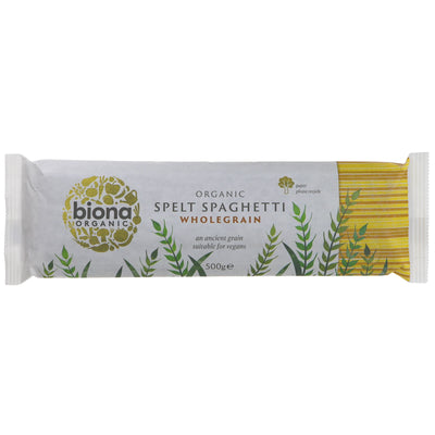 Biona | Whole Spelt Spaghetti -organic | 500G