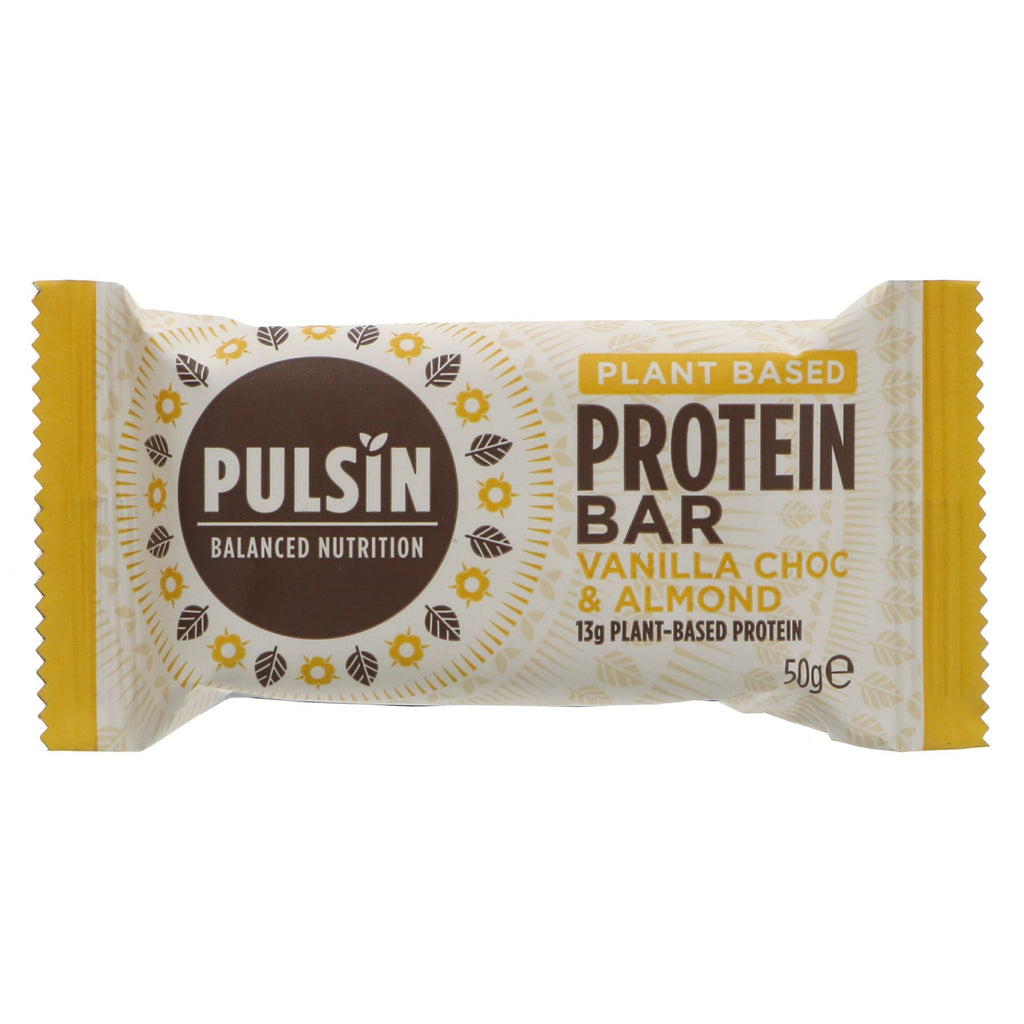 Pulsin | Vanilla Choc Chip Protein Bar | 50G