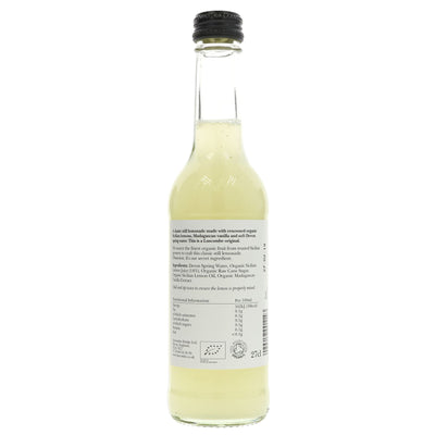 Organic, No Added Sugar, Vegan Sicilian Lemonade - Luscombe Drinks 270ML