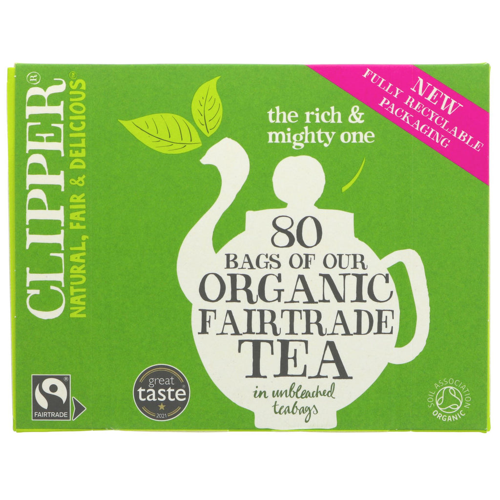 Clipper | FT Organic Everyday Tea | 80 bags