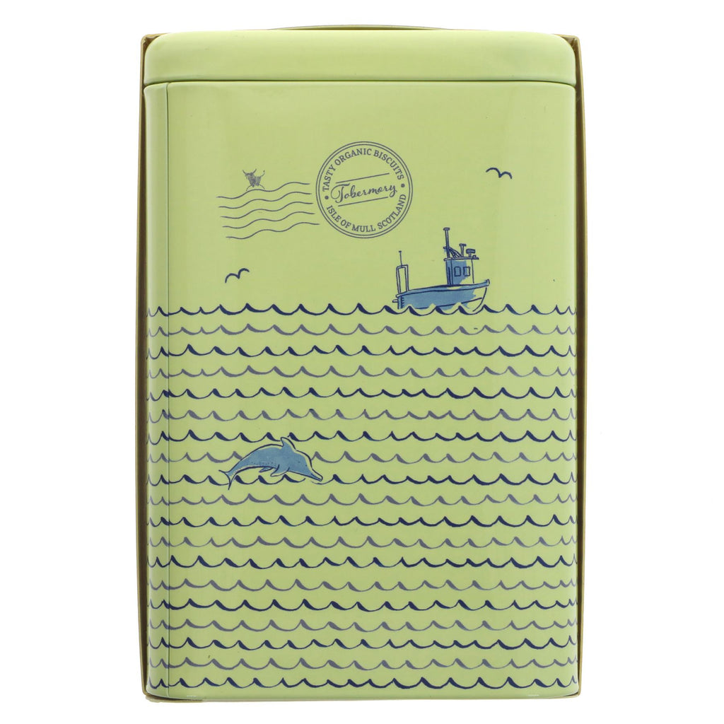 Organic Shortbread Tin with Peanuts, Toffee & Chocolate Chips - Island Bakery - 215g