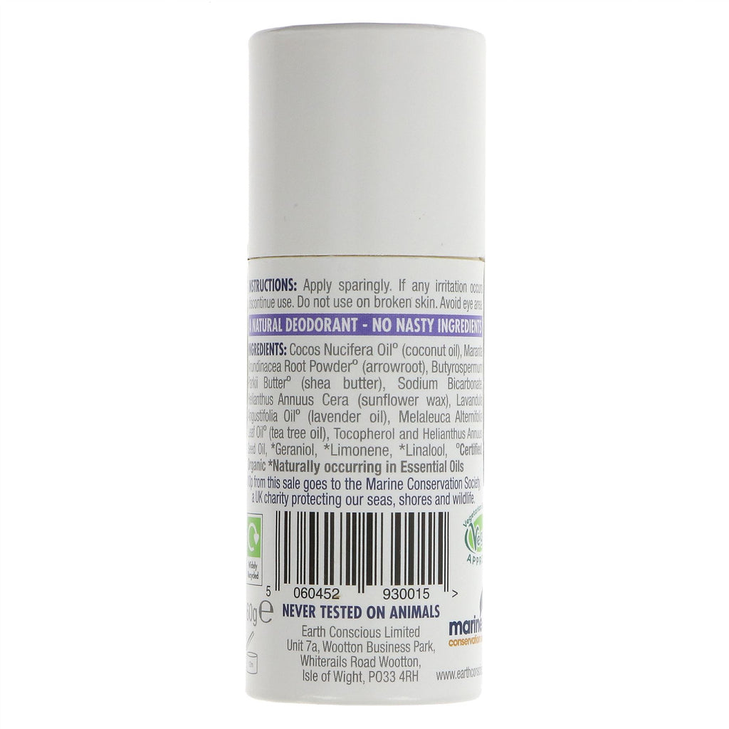 Natural Lavender Deodorant - Vegan & Chemical-Free