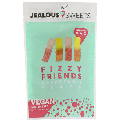 Jealous Sweets | Fizzy Friends Share Bags | 125g