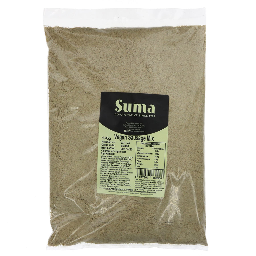 Suma | Sausage Mix - Vegan | 1 KG