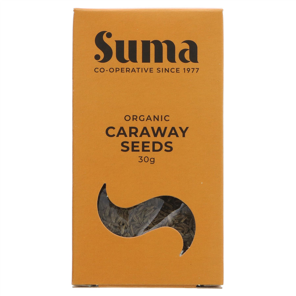 Organic caraway seeds - add earthy flavor to breads, stews & sauerkraut. Vegan & no VAT charged.