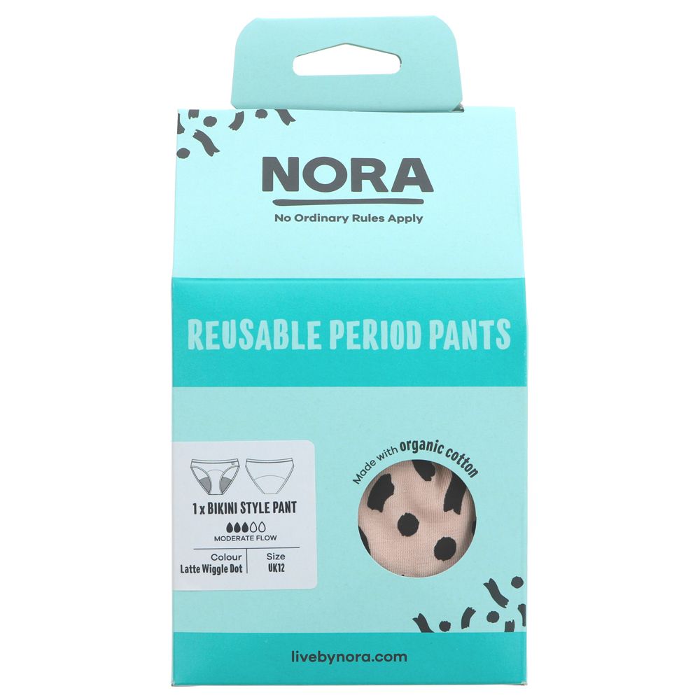 Nora | Reusable Period Pant Size 12 | 1single