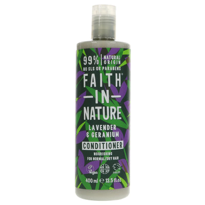 Faith In Nature | Conditioner - lavender & geranium | 400ML