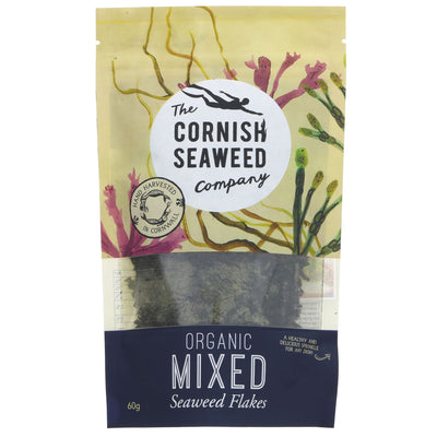 Cornish Seaweed | Organic Mixed Seaweed Flakes | 60g