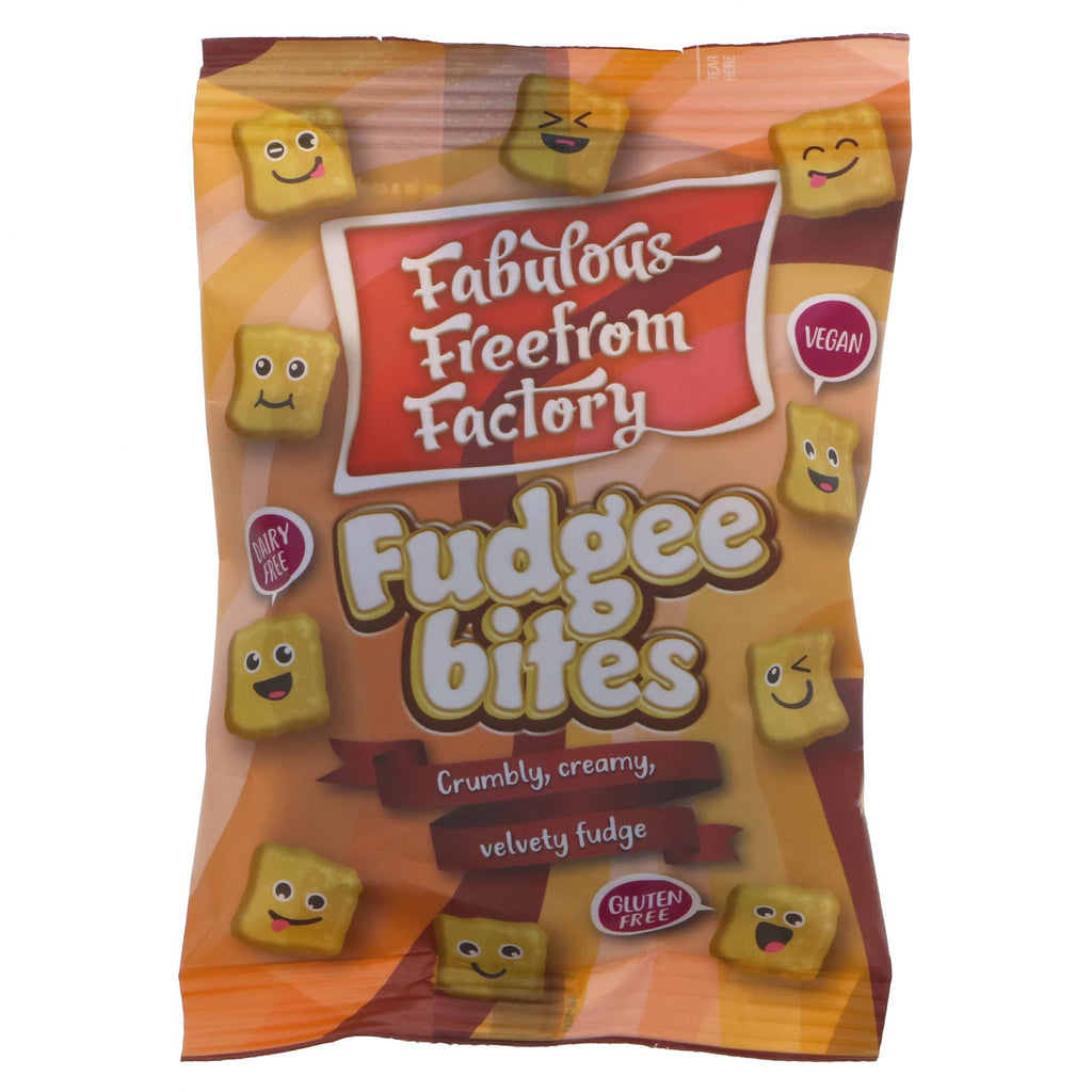 Fabulous Free From Factory | Dairy Free Fudgee Bites | 65g