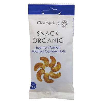 Clearspring | Tamari Roasted Cashew Nuts | 30g