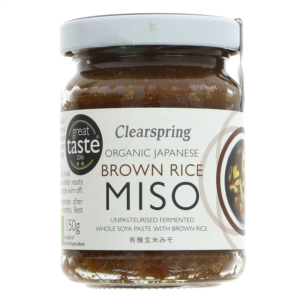 Clearspring | Brown Rice Miso Jar (mini) | 150G