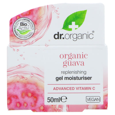 Dr Organic | Guava Gel Moisturiser | 50ml
