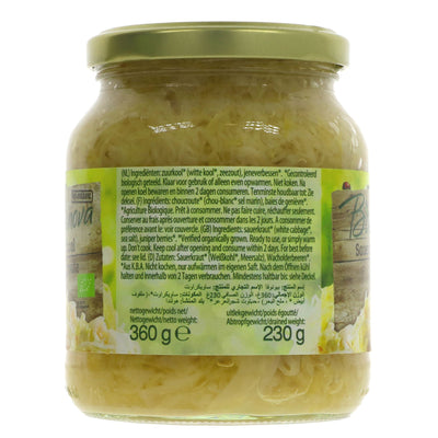 Organic and Vegan Sauerkraut - Perfect for sandwiches & salads. Tangy & crunchy. Shop now!