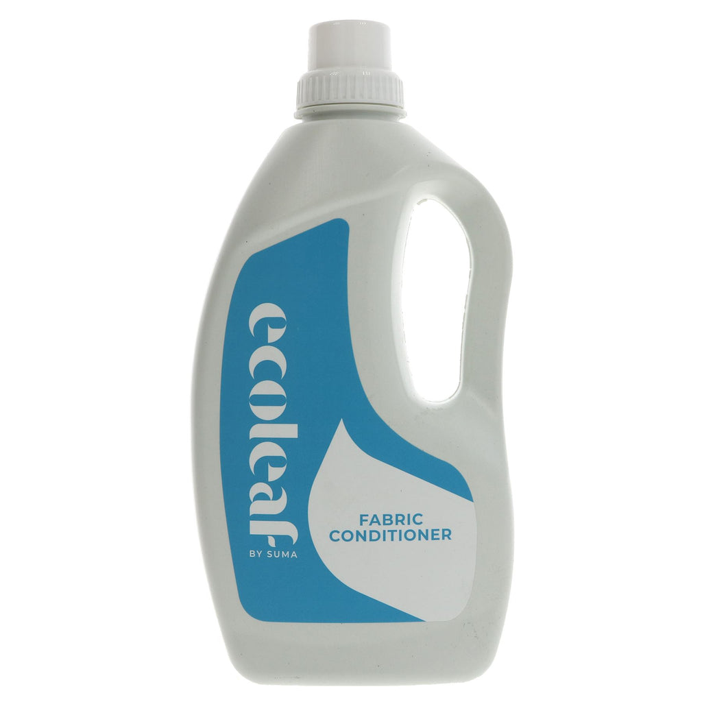 Eco-friendly fabric conditioner with lily and riceflower scent. 1.5l, gentle on skin and environment. Vegan & cruelty-free.