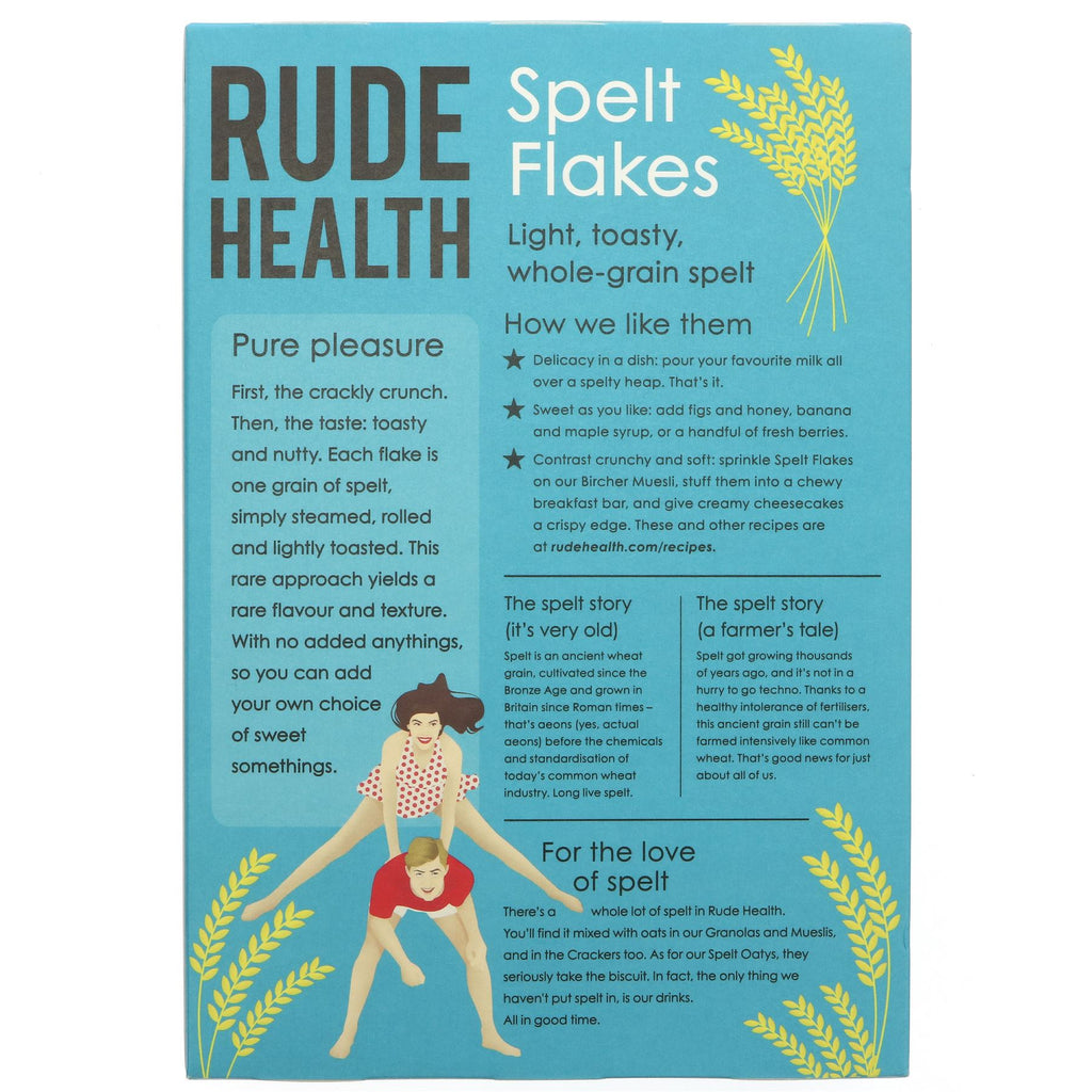 Rude Health Spelt Flakes: Vegan, Nutty & Fibre-rich