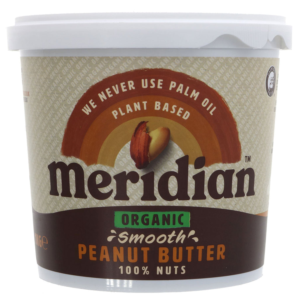 Meridian | Peanut Butter Smooth-organic | 1KG