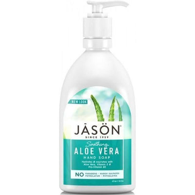 Jasons Natural | Aloe Vera Liquid Satin Soap With Pump | 480ml