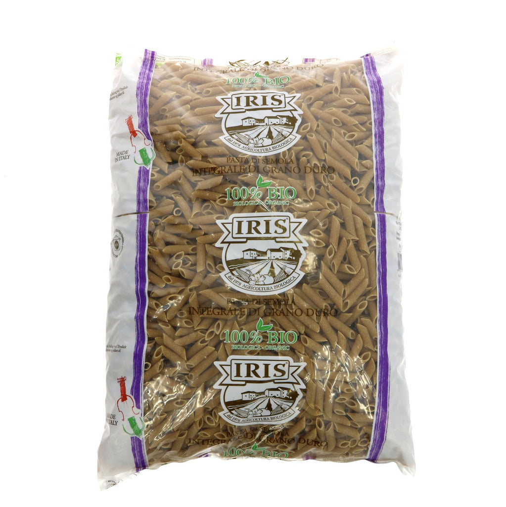 Iris | Penne Organic Wholewheat | 5 KG