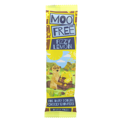 Moo Free | Fizzy Lemon Bar - with popping candy | 20g