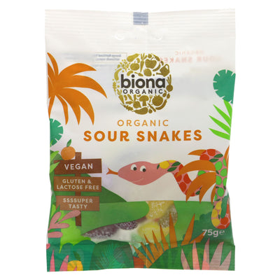 Biona | Sour Snake Sweets - Organic | 75G