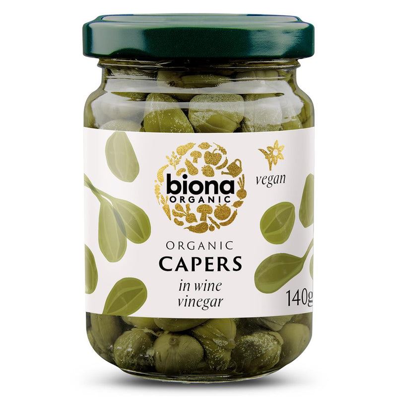 Biona | Capers in Wine Vinegar | 140g