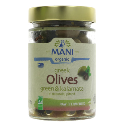 Mani | Og Green & Kalamata Olives | 175G