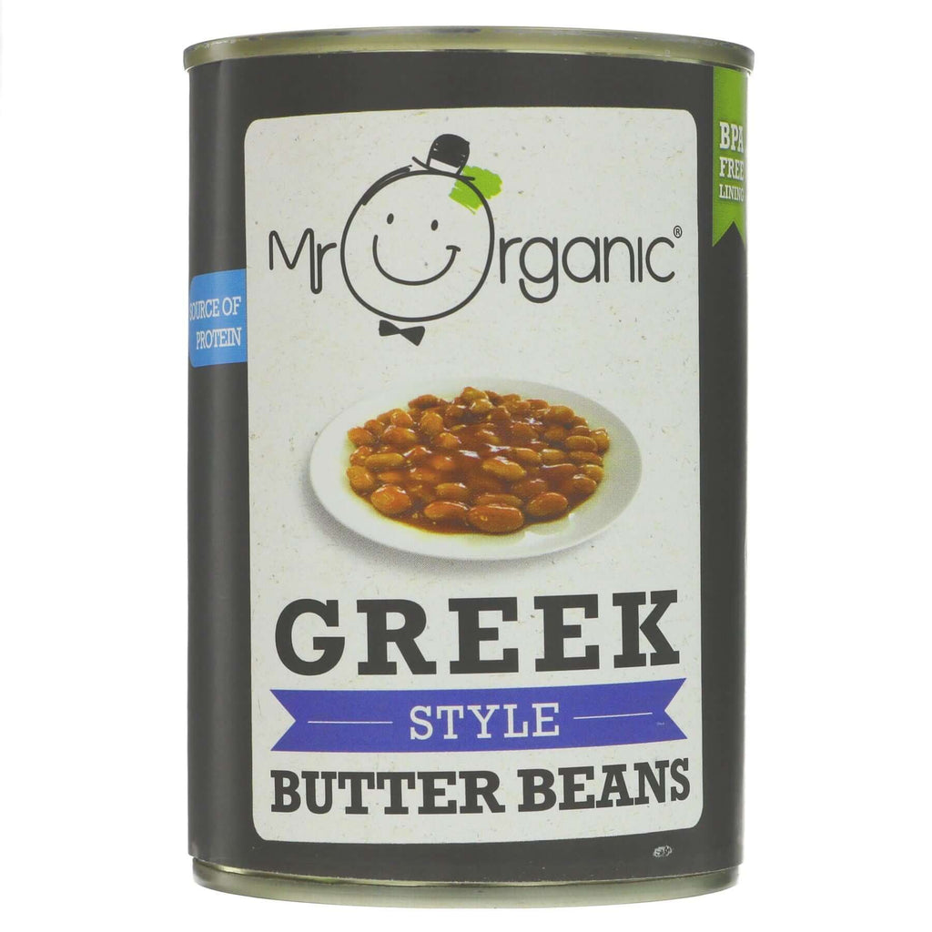 Mr Organic | Greek Style Butter Beans | 400g