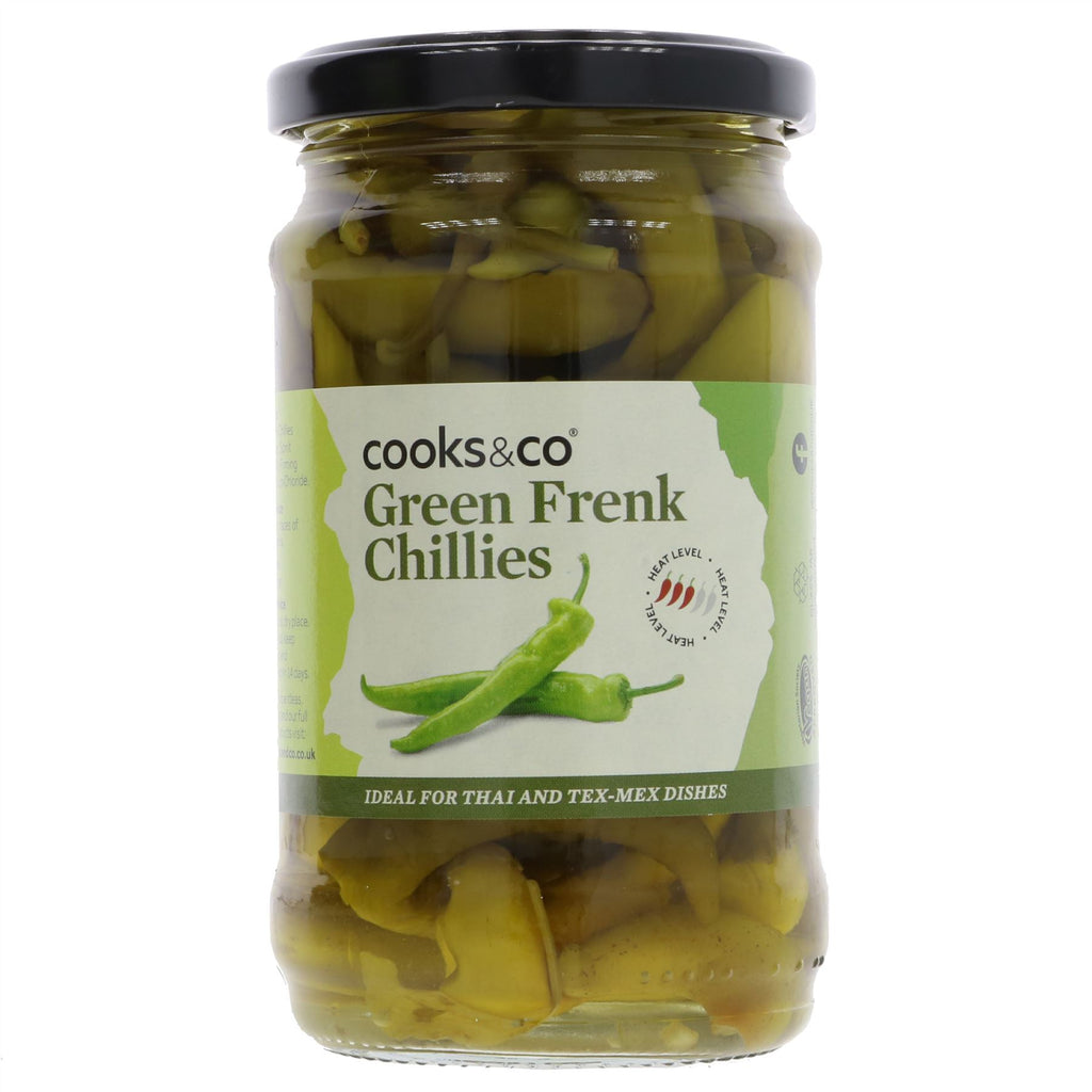 Cooks & Co | Whole Green Chillies | 300G