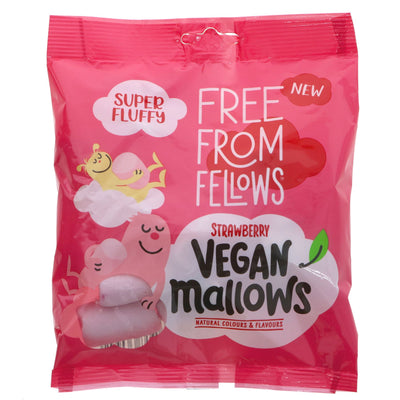 Free From Fellows | Strawberry Mallows | 105G