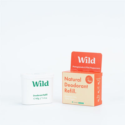 Wild | Pomegranate & Pink - wild refill deo, plastic free | 40g