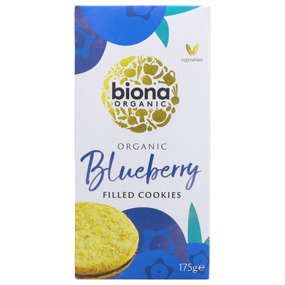 Biona | Blueberry Filled Cookies | 175g