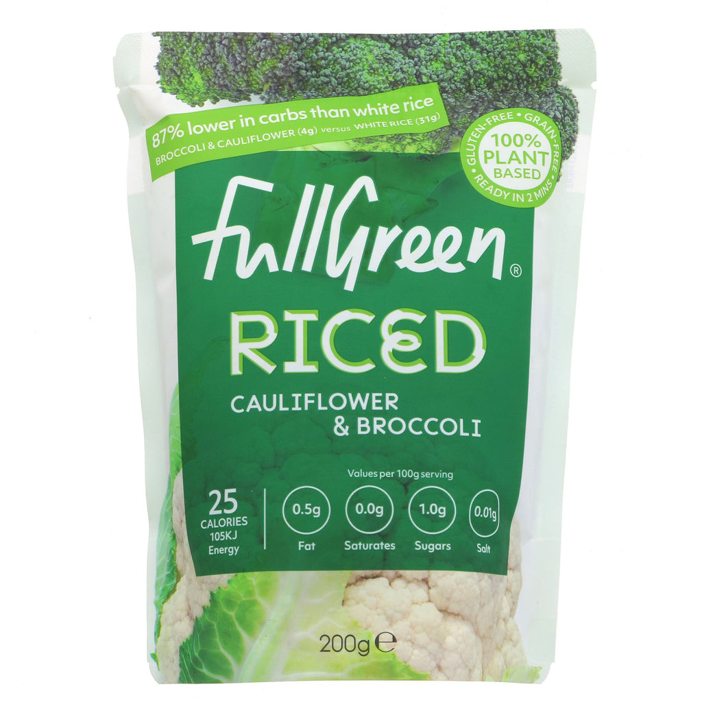 Fullgreen | Riced Cauliflower & Broccoli | 200G