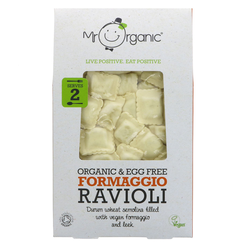 Mr Organic | Vegan Formaggio & Leek Ravioli | 250g