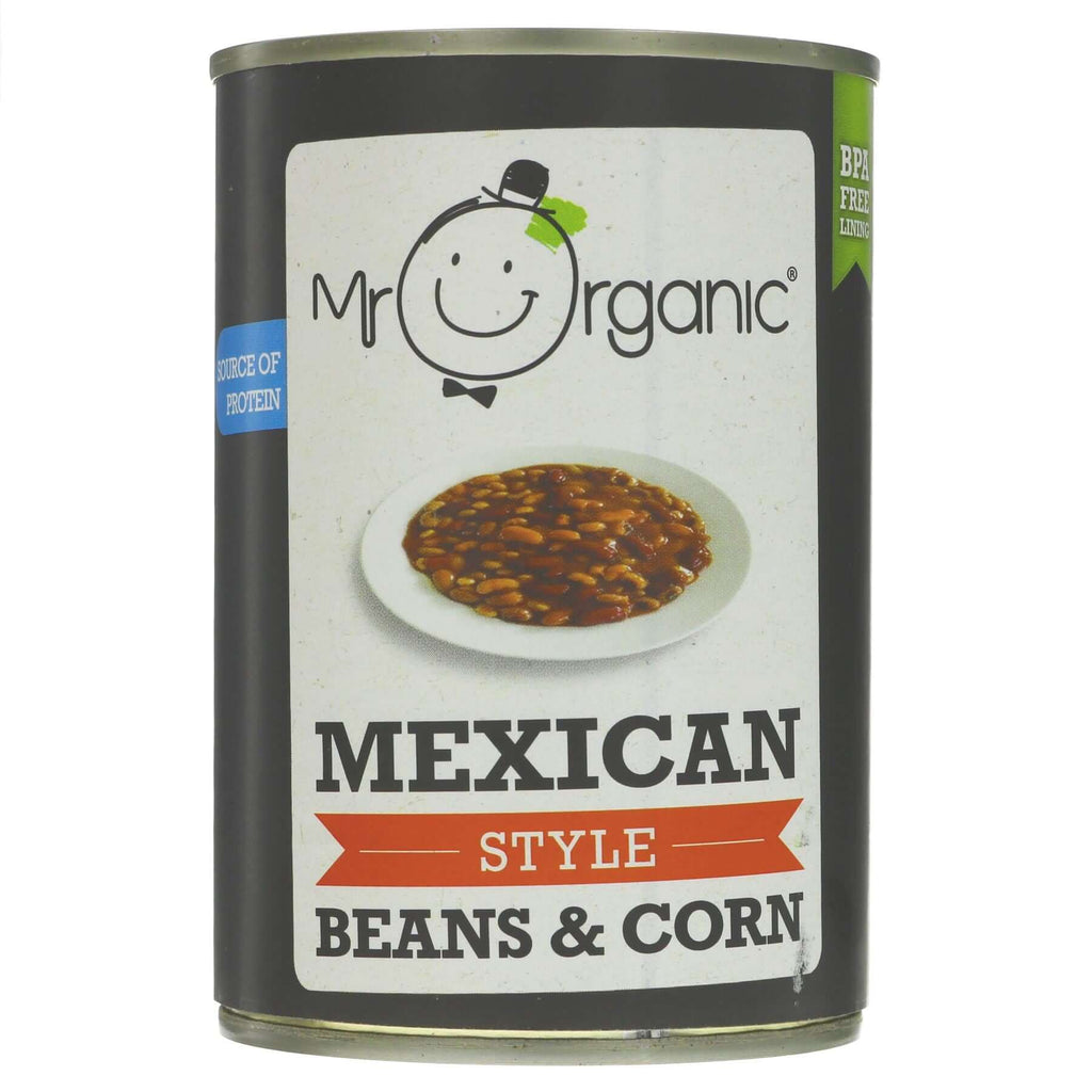 Mr Organic | Mexican Style Beans and Corn | 400g