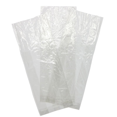 Large biodegradable cellophane bags, perfect for gifting candles, soap bars, fudge and more. Vegan and food safe.
