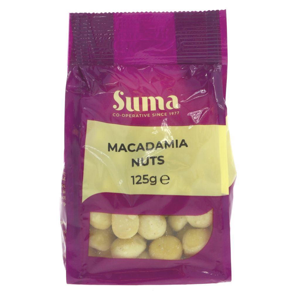 Suma | Macadamias - Whole/halves | 125g