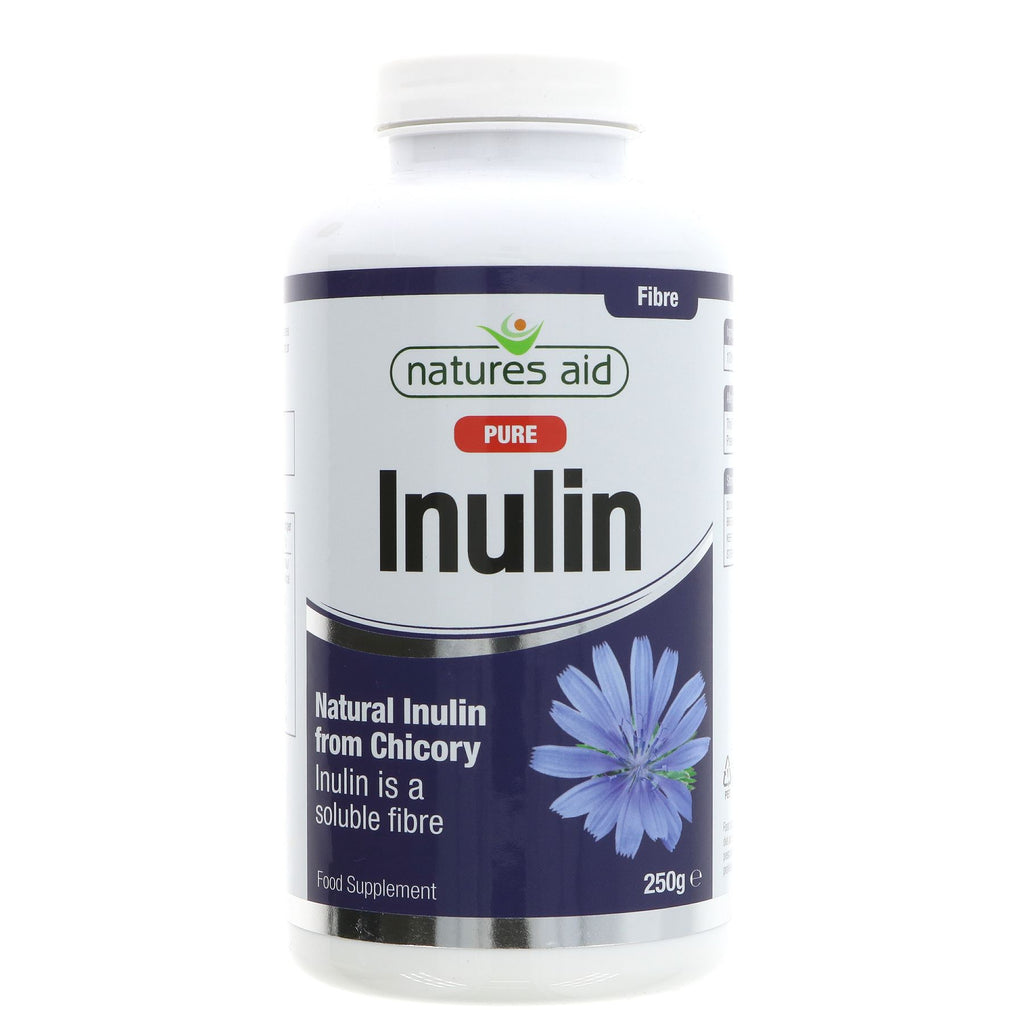Natures Aid | Inulin Powder - from Chicory Root | 250g