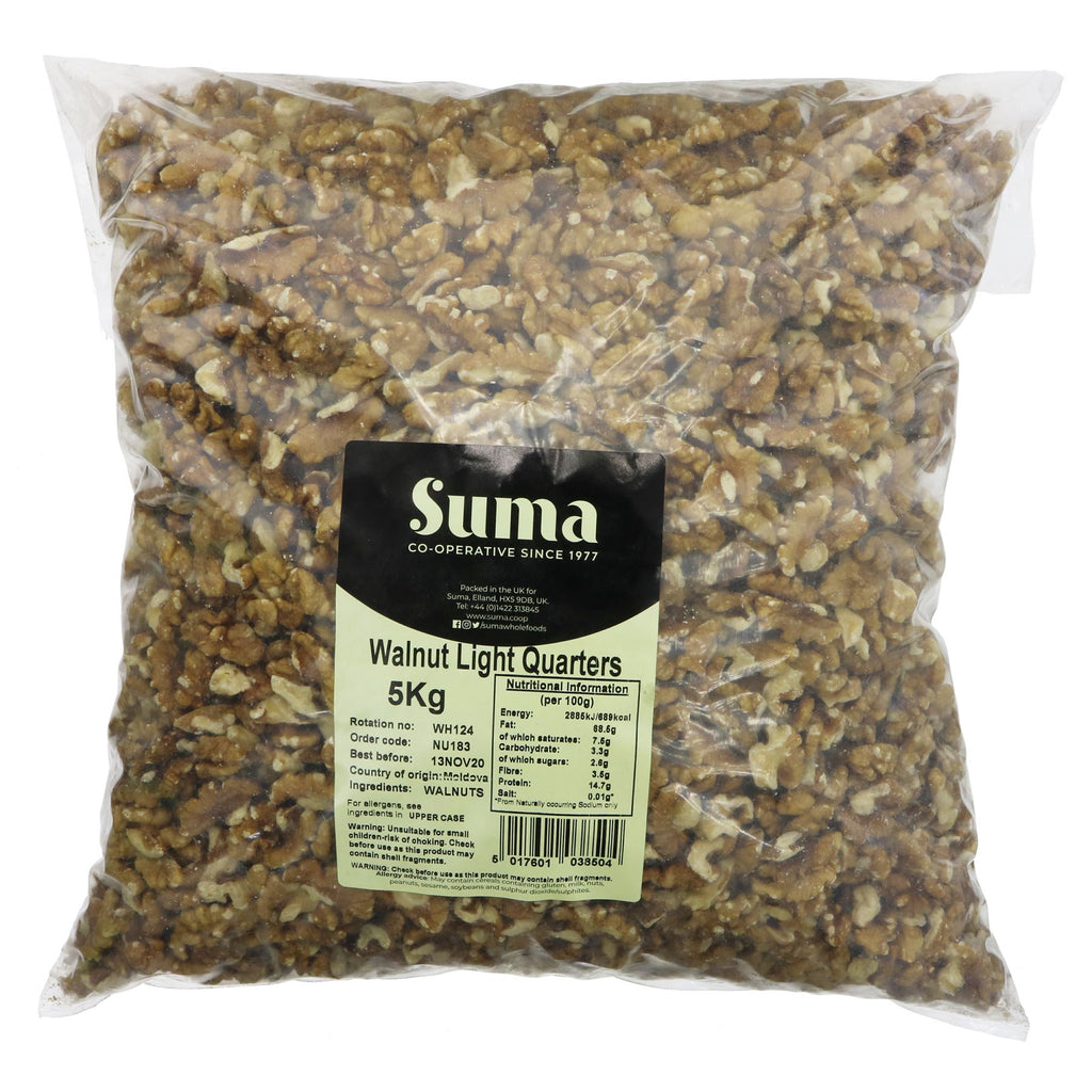 Suma | Walnuts - Light Quarters | 5 KG