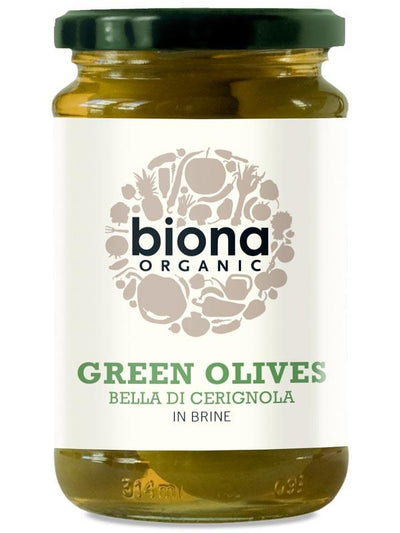 Biona | Green Olives in Brine | 280g