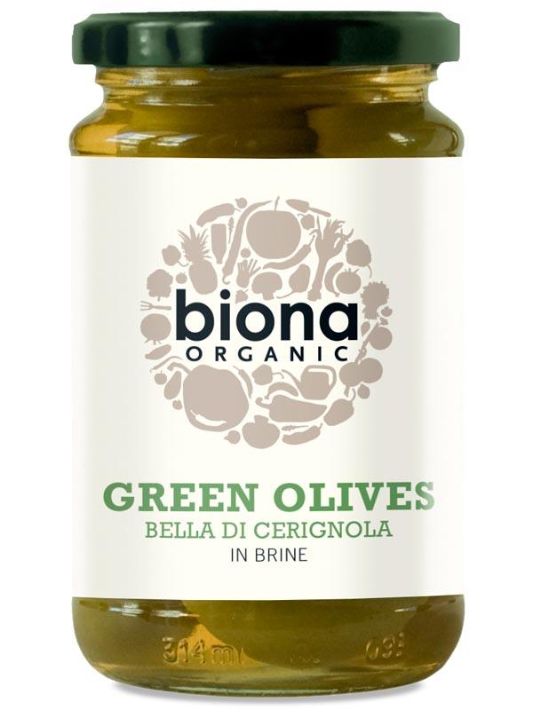 Biona | Green Olives in Brine | 280g