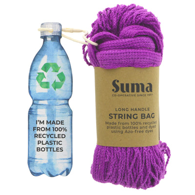 Suma | String Bag-Lg Handles-Mulberry | bag