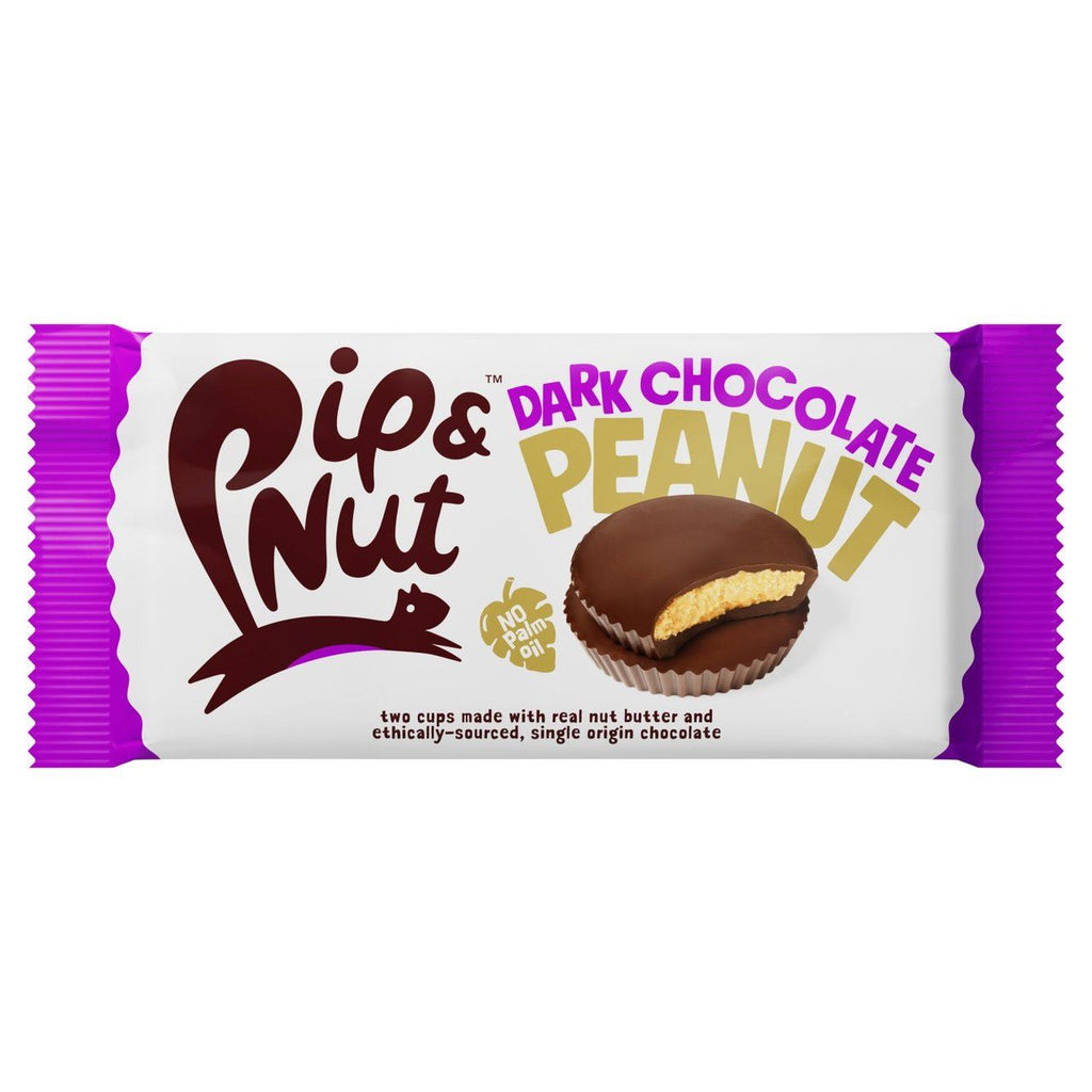 Pip & Nut | Dark Choc Peanut Butter Cups | 34g