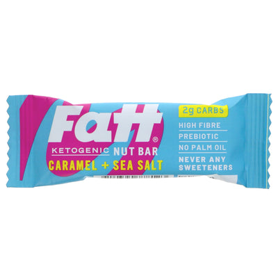 Fatt Bar | Fatt Caramel + Sea Salt Bar | 30g